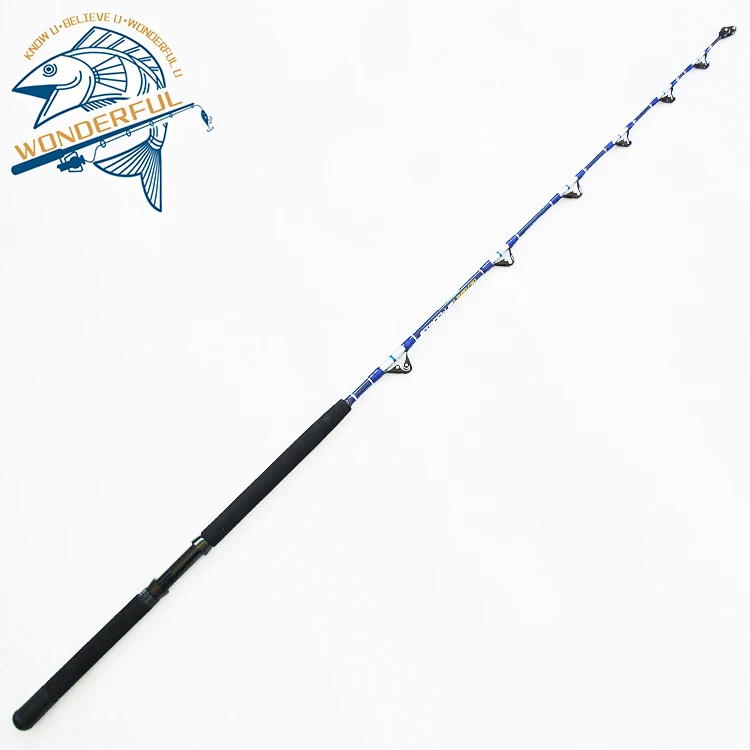 

1 Piece Big Game Boat Trolling Metal Guide Ring Tuna Marlin Sea Saltwater Shark Fishing Rod, Customized