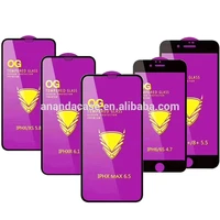 

New arrival Full glue Golden Armor OG Tempered Glass Screen Protector for iphone 11