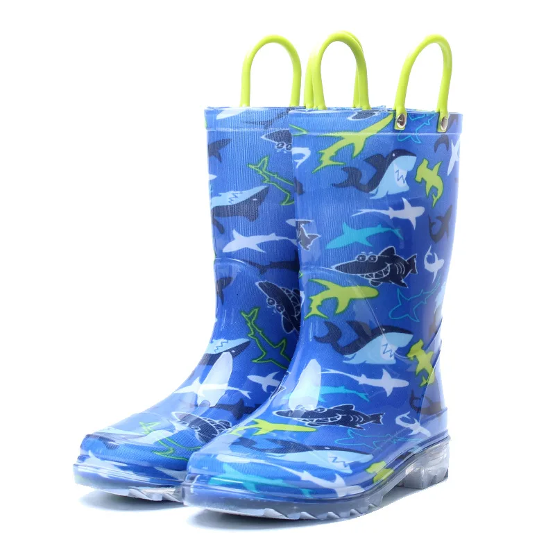 

2021 Last Design Fasion Plastic Rain Boots Kids, Blue