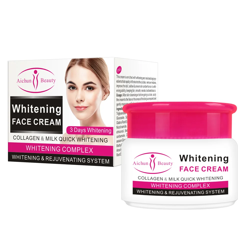 

Aichun Beauty 3 Days Moisturizing Natural Bright Skin Care Whitening Cream For Face, Milk