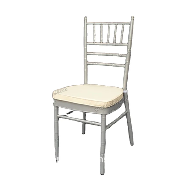 YC-A204 Modern metal chairs, used rental venues chairs, Steel / Aluminum Tiffany chairs/Chiavari chairs