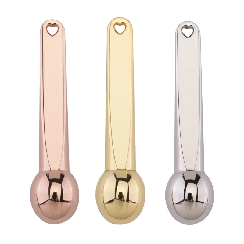 

Custom Metal Spatula Face Cream Mixing mini spatula cosmetic