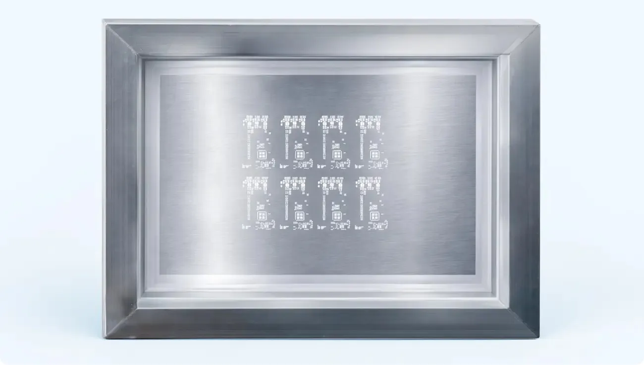 Framed SMT stencil