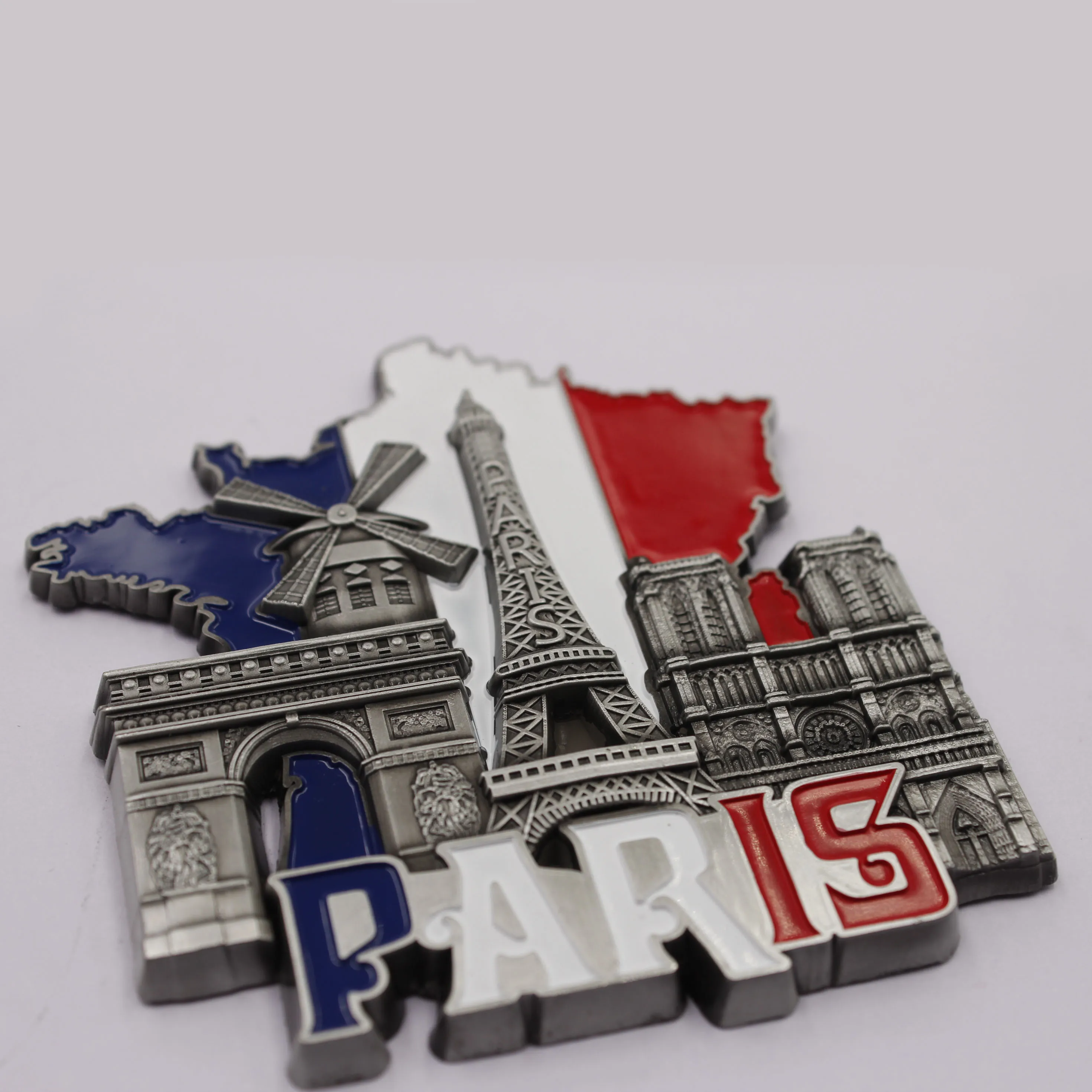 Set of 4 Fridge Magnets PARIS France Avenue Des Champs Elysees STREET SIGN peace 