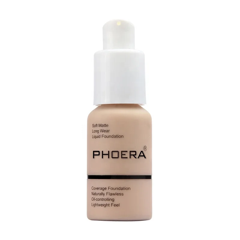

Vegan Phoera Foundation Waterproof Foundation Makeup Matte Foundation, 10 colors