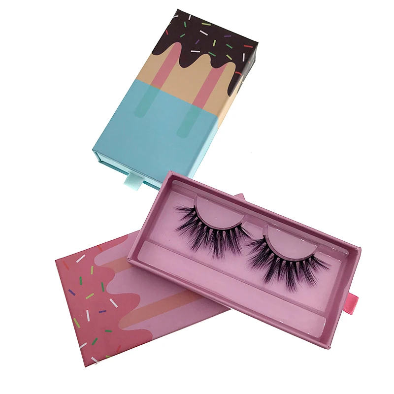 

Top quality Lashes Cruelty Free 3D Mink 25mm Eyelashes Packaging Box, Black