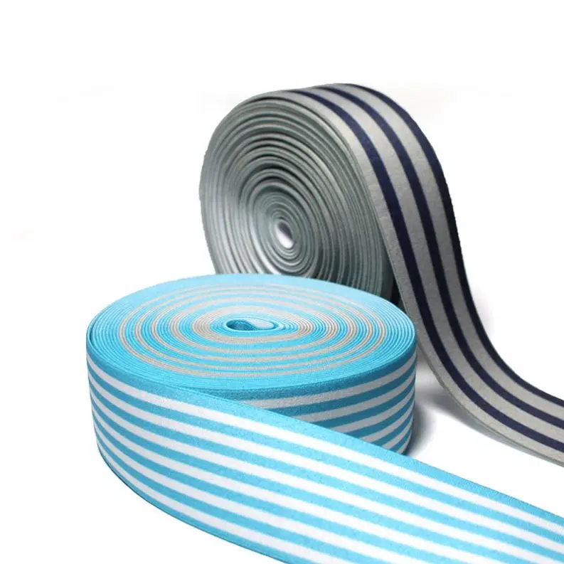 

Factory Premium Custom sandwich Knitted Elastic Band Y fold Elastic webbing, Accept customized
