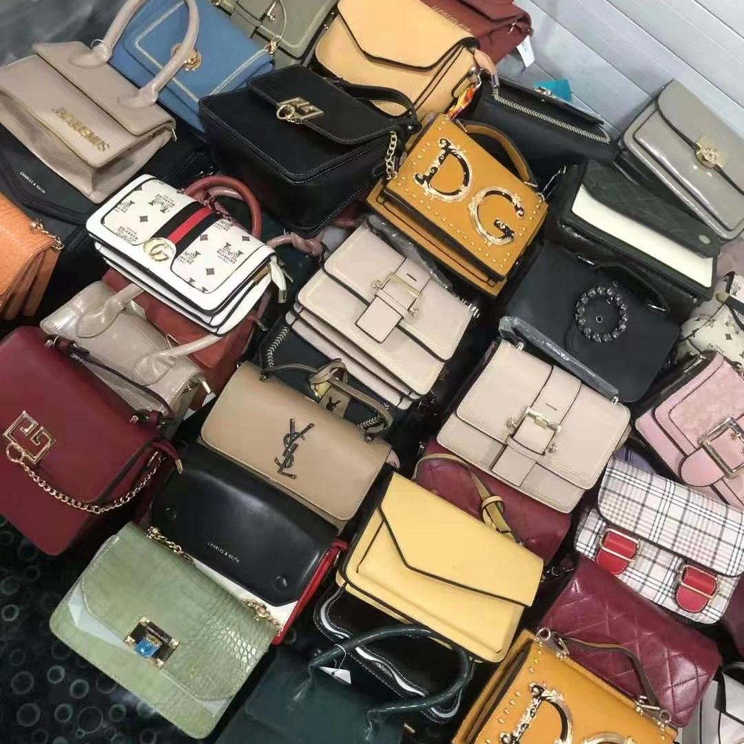 

Mix style cheap women shoulder bags cross-body middle size lady handbags stock, Mix color