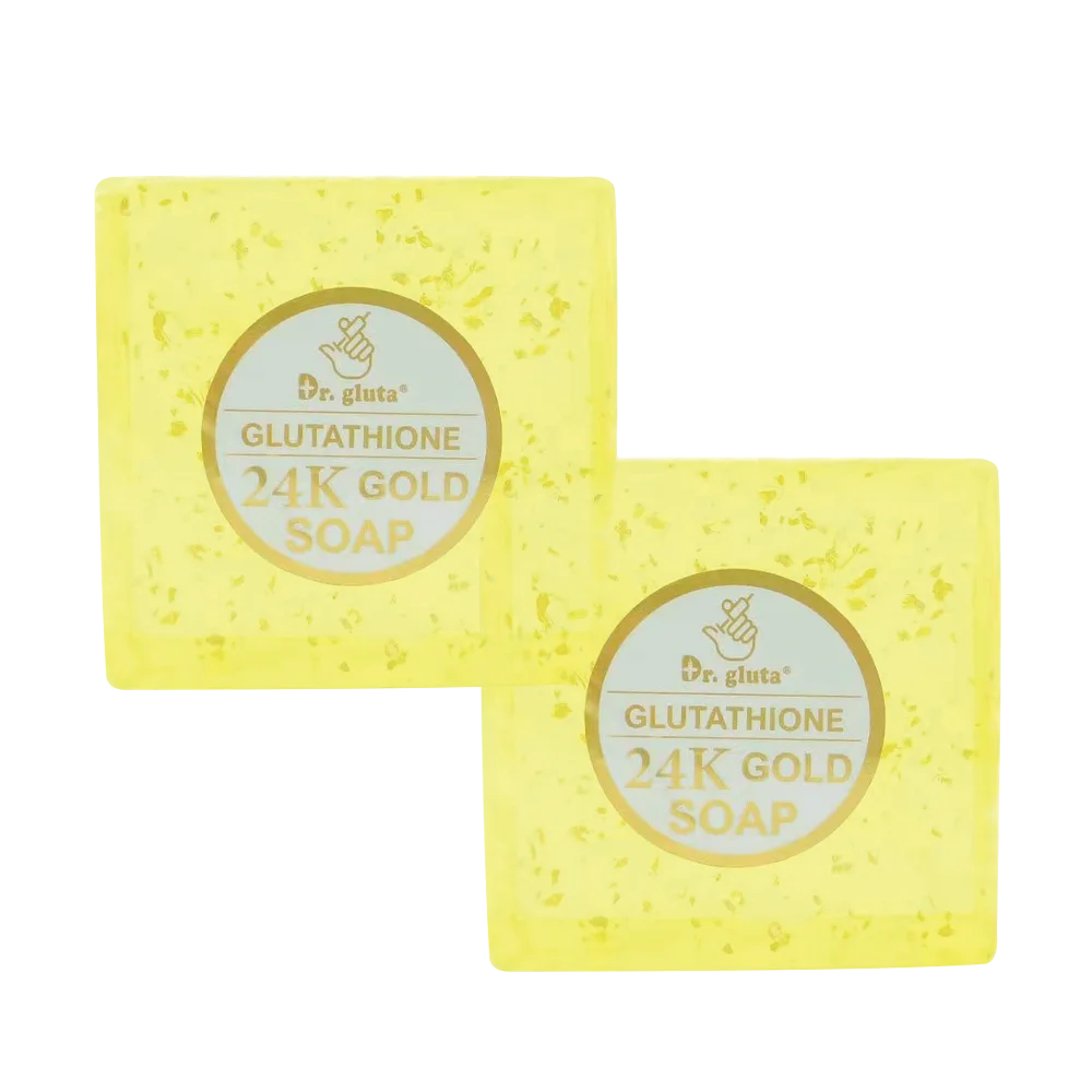 

Dr.gluta 24 K Gold Soap Handmade Organic Acid Bleaching and Skin Whitening Skin Care Soap Holder Dark Spot And Dead Skin Remove