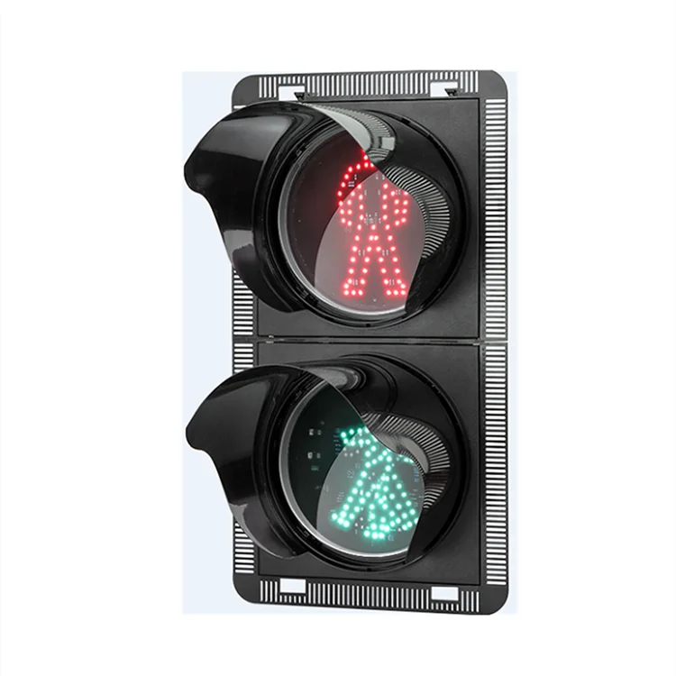 
2020 Pedestrian 12v Remote Control Smart Traffic Signal Light 
