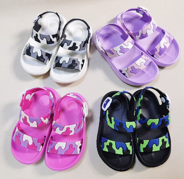 

New Style Children Shoes Wholesale Colorful Garden Shoes Light Weight Beach Shoes