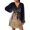 /product-detail/women-v-neck-sequin-long-sleeve-mini-party-cocktail-dress-62299157350.html