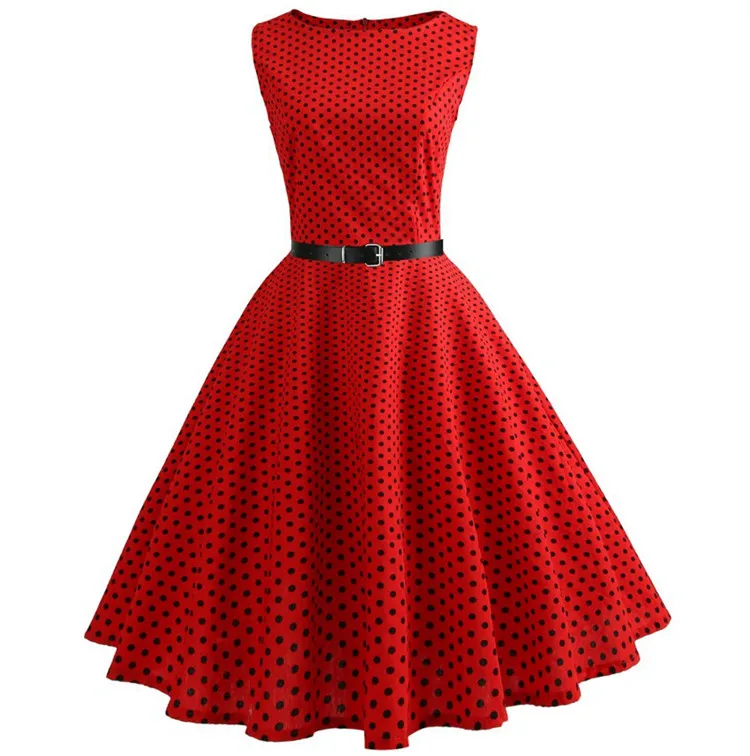 

Summer Womens Dresses 2021 Casual Floral Vintage Robe Vestidos Valentines Day Party Dress