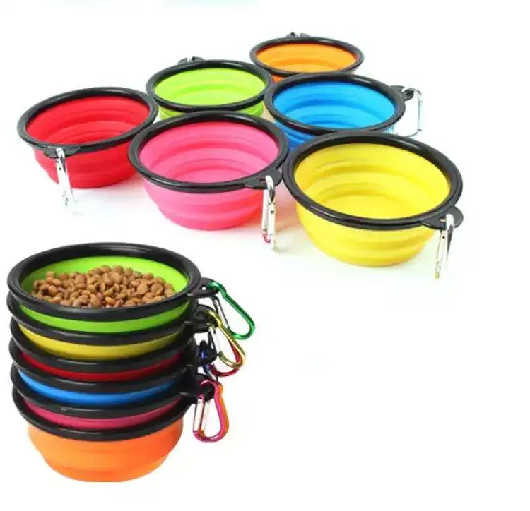 

Refresher No Spill China Manufacturer Pet Bowl Collapsible Portable Pet Dog Water Bottle Drinking Bowls Silicone Pet Bowl