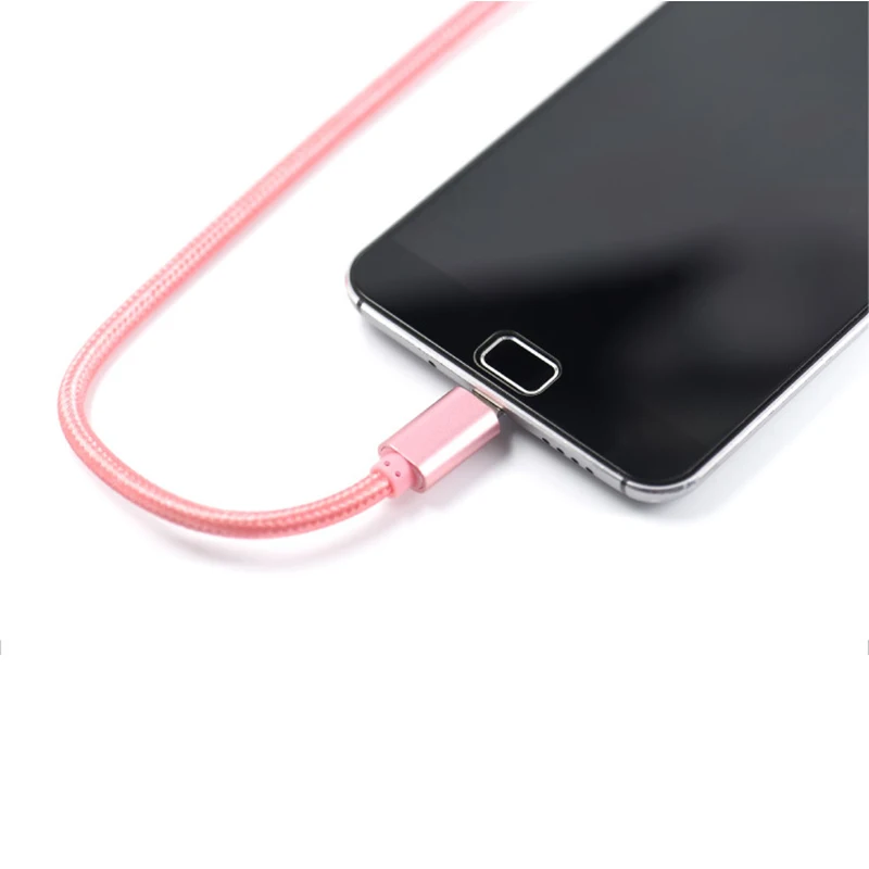 

1.5M 5FT for iPhone 12 13 Nylon Braided USB port Data Cable for iPhone X Cord Charging Line Metal Plug for Apple 7 8 Plus