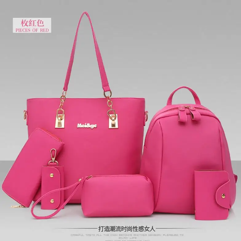 

Women Handbag 6pcs Set 2021040607