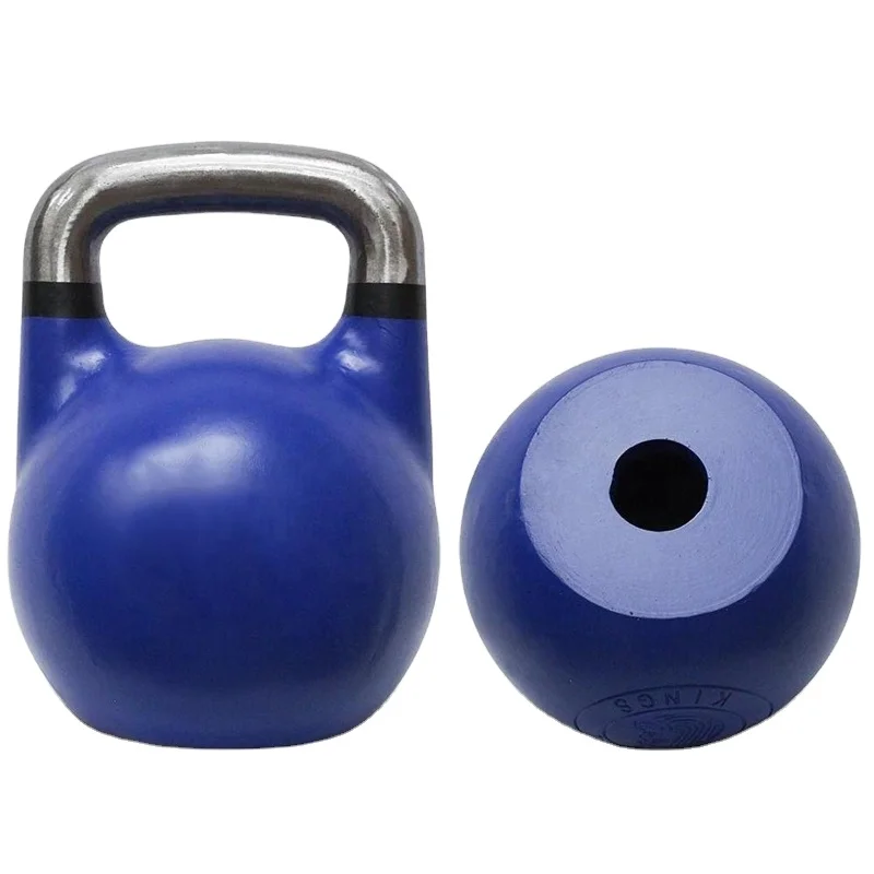 

Real Weight Lifting Adjustable Cast Iron Kettlebell Hollow 35mm Competition Kettlebell, Optional