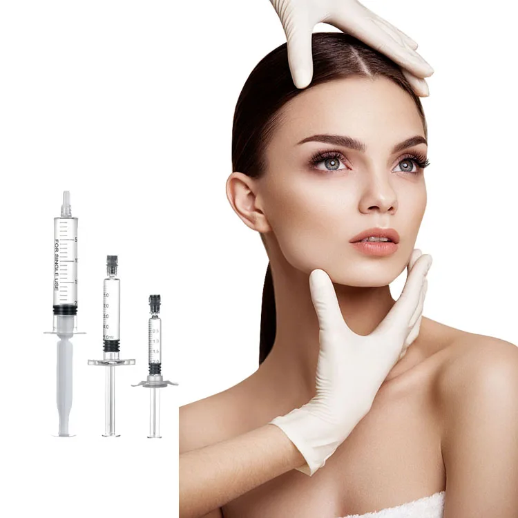 

High Quality Hyaluronic Acid Filler For Crows Feet Nose Lip Injection HA 1ml 2ml 5ml