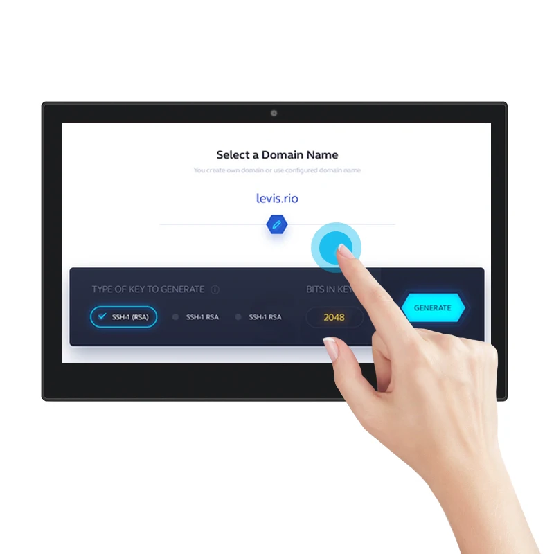 

Hot selling OEM Factory price 27 inch Industrial Interactive Touch monitor android AIO Tablet PC