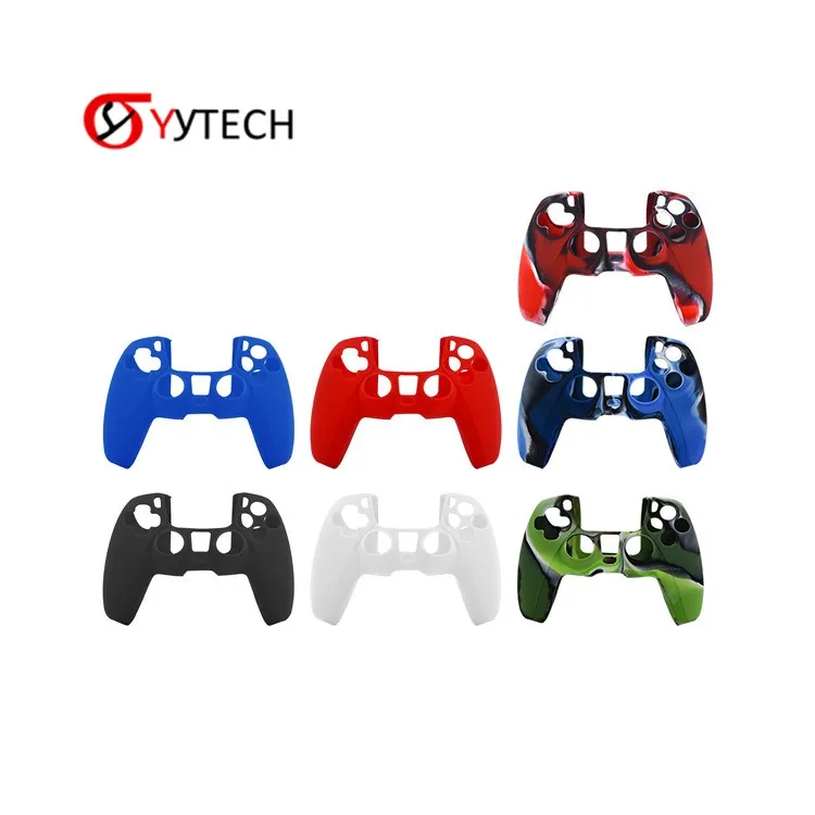 

SYYTECH Hot Silicone Case Skin Cover Controller Protective Shell Silicone Case for playstation 5 PS5 Protective Accessories