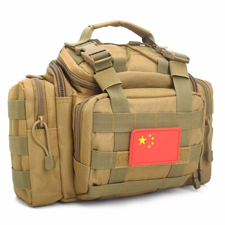 

3 Day Army Military Shoulder Crossbody Portable Waterproof Belt Waist Bag Large Daily Life Outdoor Hiking Tactical Fanny Pack, Customized