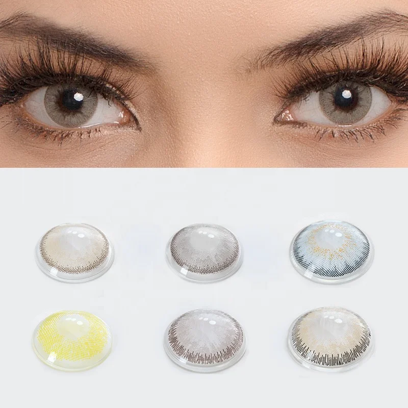 

Freshgo 1 year natural bella contact lens 14.5mm soft eye cosmetic lenses GLOW wholesale bella contact lenses