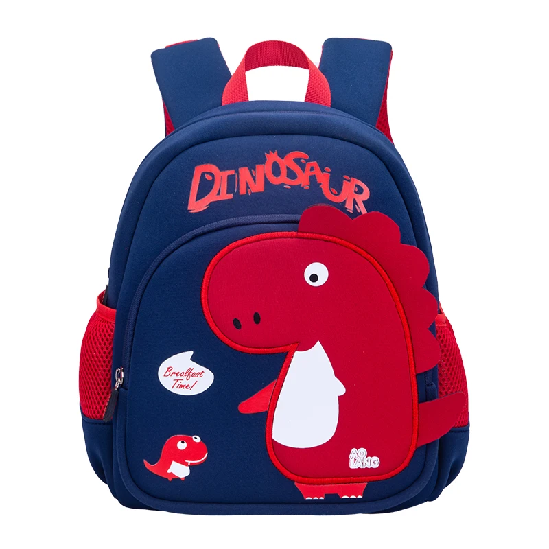 

Customizable LOGO Upgrade Dinosaur Kindergarten Children's Leisure Shoulder Anti-lost School Backpack, Pink+yellow+green+rose red+royal blue or customized