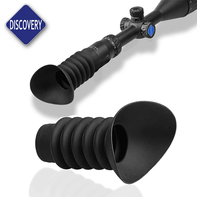 

Fit 38mm to 48mm Optical Scope Accessories Discovery Hunting Rubber Eyepiece Protector Extender Scope Eyeshade, Black