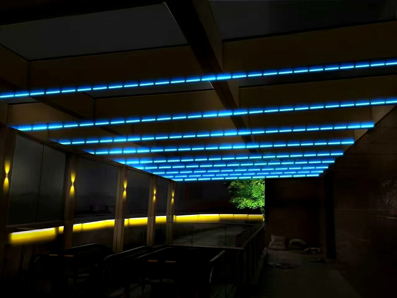 cob fob fob柔性高密度led灯带12v /24v 8毫米10w红绿色蓝色紫色防水