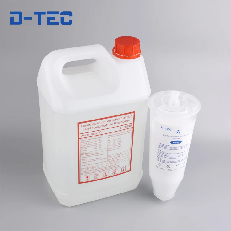 
Renal dialysis machine acid concentrate solution and dialysis powder B consumables for Gambro B.Bruan Nipro 