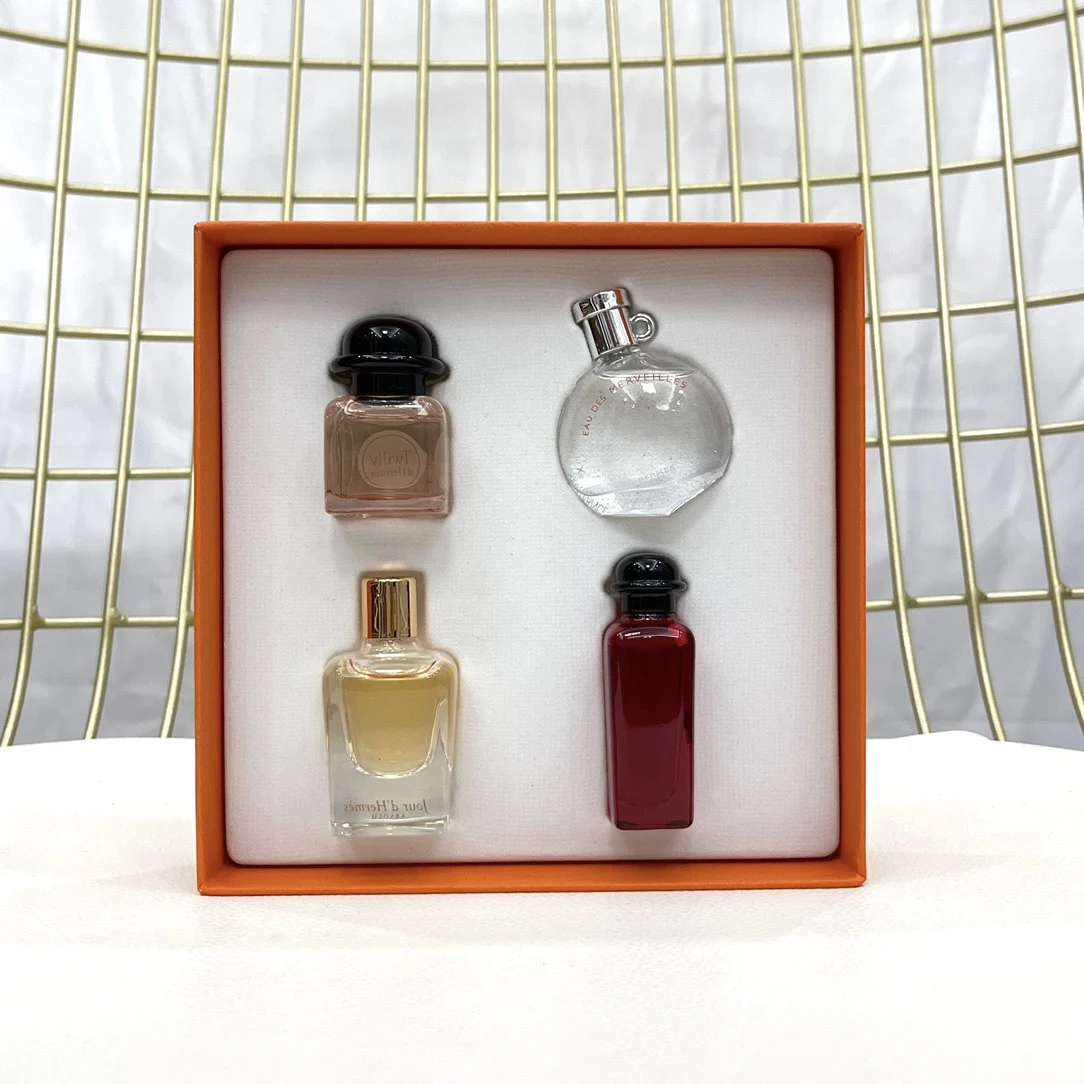 

HE RMES PERFUME SET MINIATURES COFFRET VINTAGE - Equipage, Amazone, Caleche