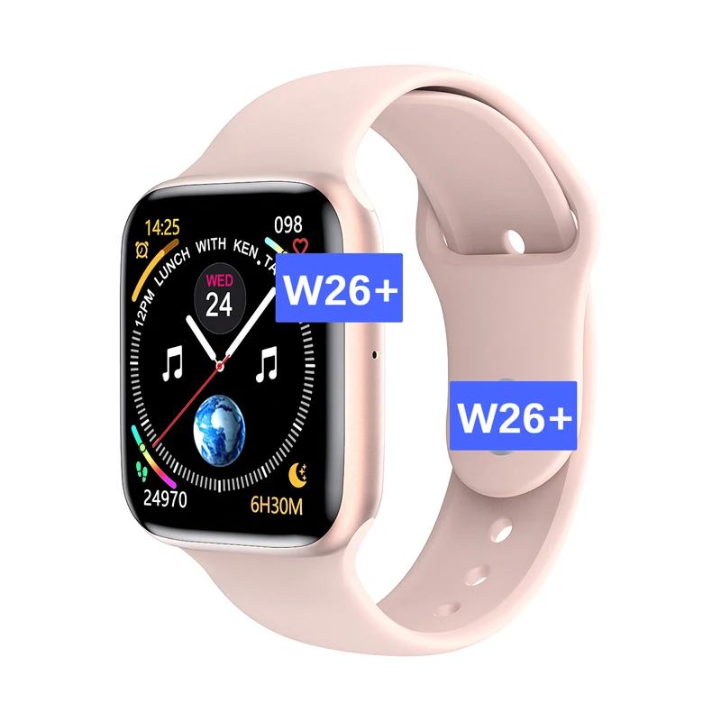 

Factory Sale 2021 Reloj Iwo W26 W26+ Pro Serie 6 Plus Smart Watch For Iphone