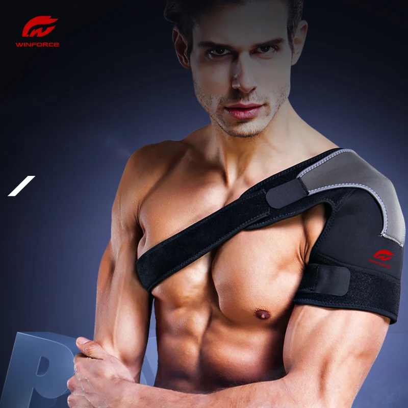 

Customized Protective Padded Compression Shoulder Support Brace or Shoulder Brace for Sports, Customized color