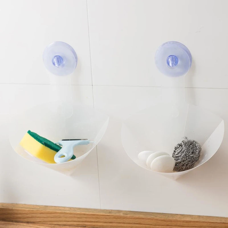 

PVC Foldable Sink Stopper Sponge Dry Holder Rack Self-standing Drain Sink Drain Filter New Kitchen Sink Strainer Suction Cup, As pictures