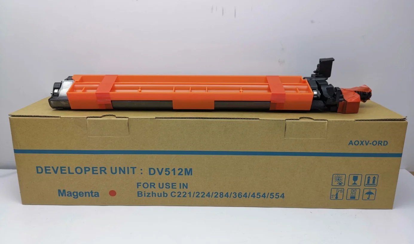 Developer Unit Dv512 For Use In Konica Minolta Bizhub C221 C224 C284 C364 C454 C554 Buy Konica