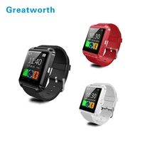 

2019 Pedometer U8 Smart Watch for iPhone/Android, Multi Languages BT Smart Watch U8, Multi Functions U8 Smart watch