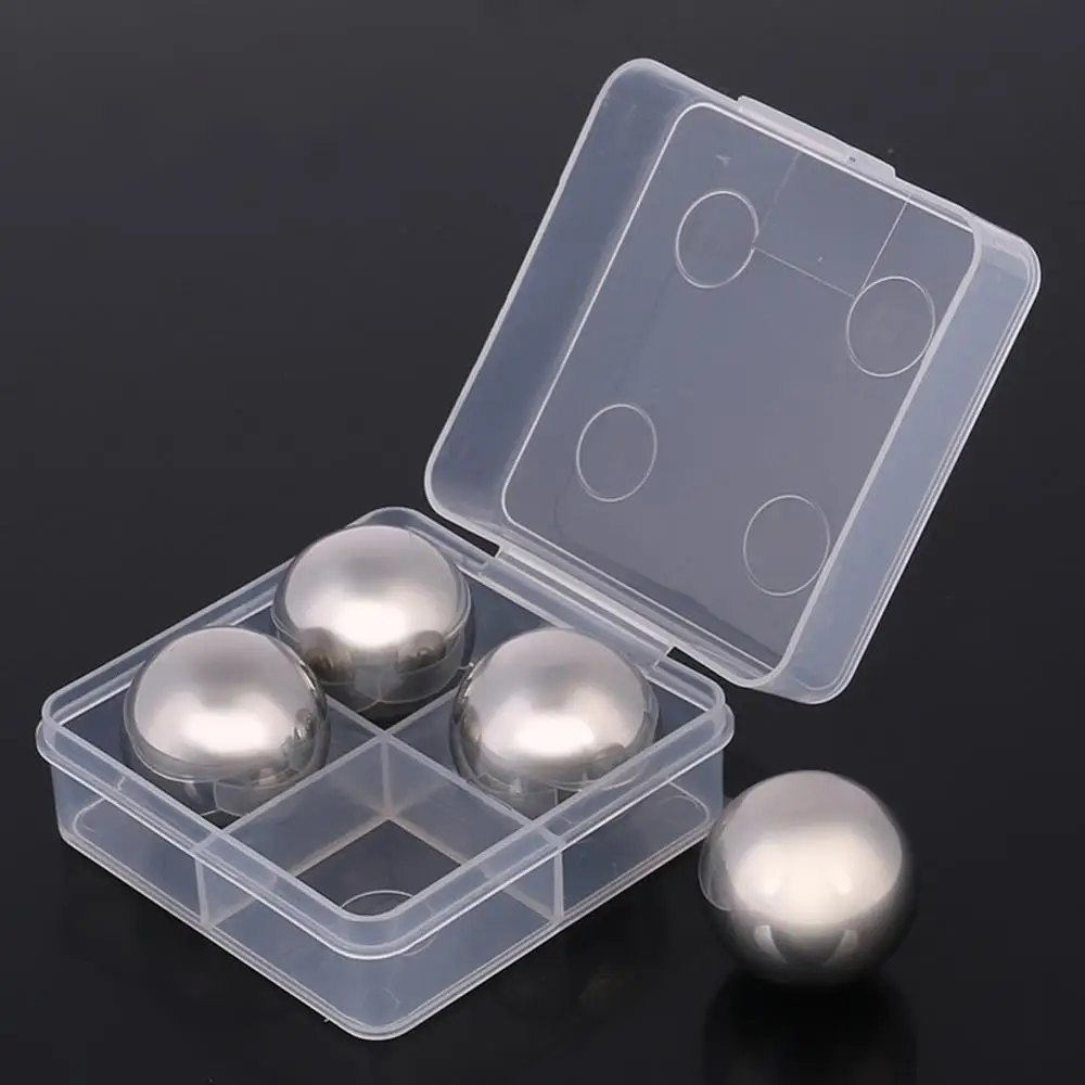 High Quality Cooling Ice Ball Reusable Stainless Steel Whiskey Stones