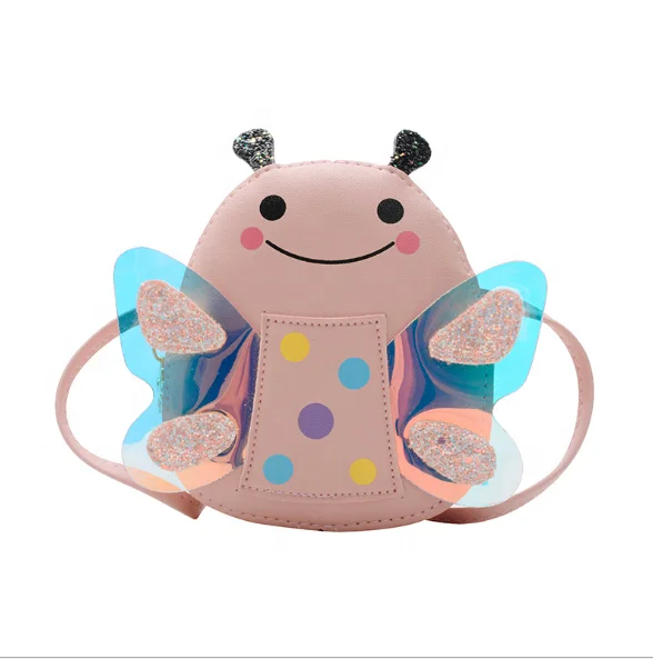 

2020 summer new arrival cute bee cartoon design slides bag for kids shoulder bag girls mini purse casual baby bags, Red, pink, yellow, green, blue