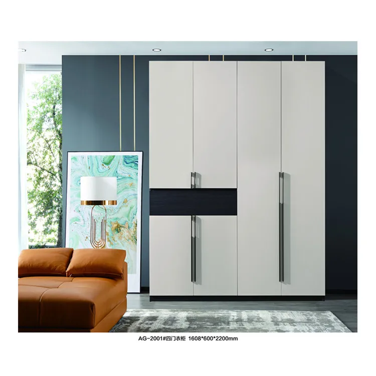 

Factory Supply Professional Custom Wardrobes Bedroom Closet Modern Design Armoires