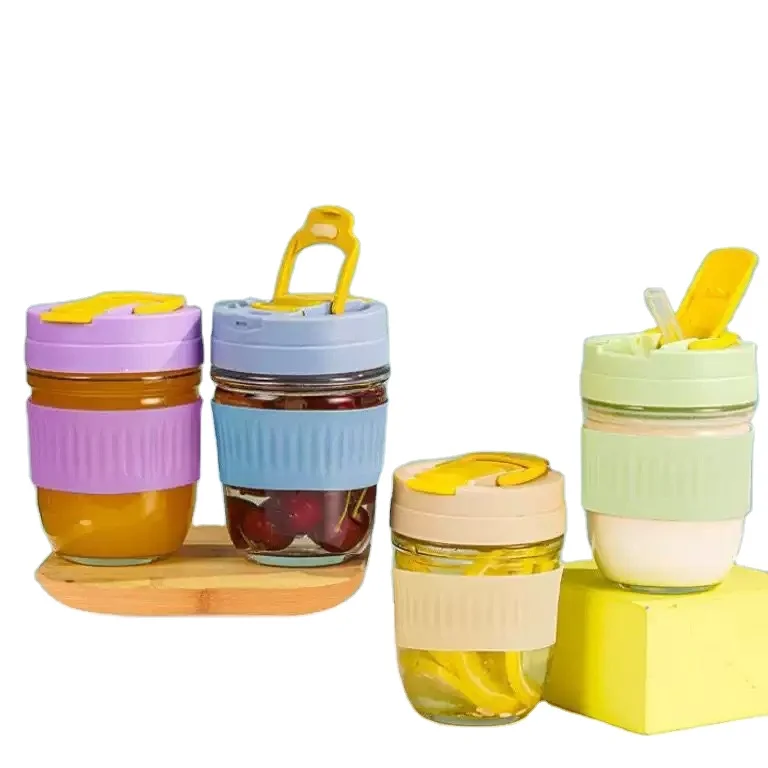 

Coffee Mug with Lid Portable Straw Mug Milk Mug