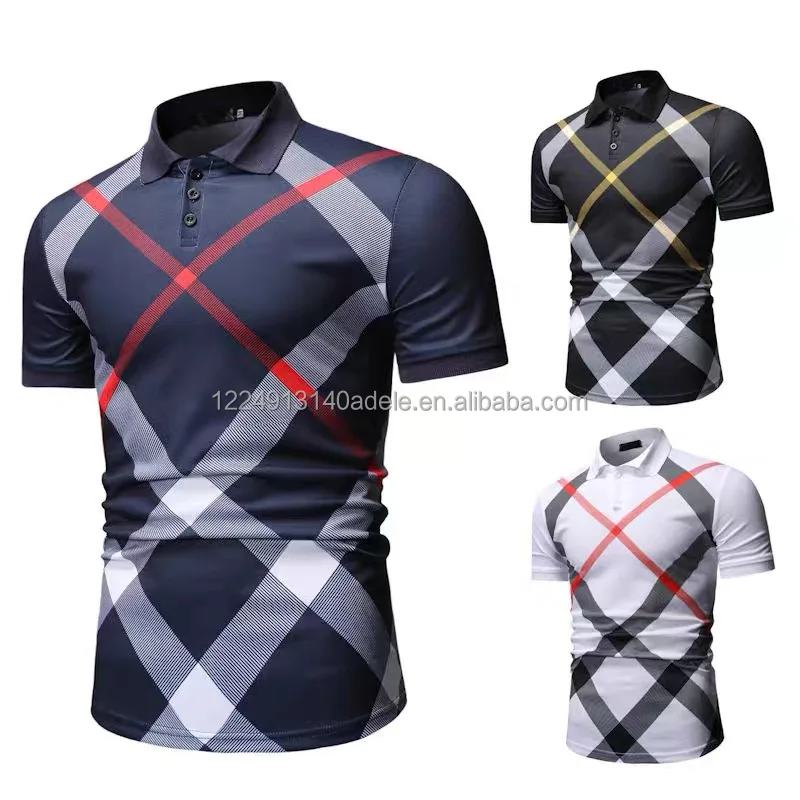 

Factory Garments Original Cotton Mens Cotton Short Sleeve Soft Golf Polo Summer Men's Polo Shirt