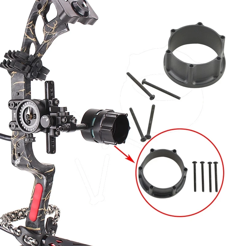 

1pc High Quality Compound Bow sight adapter Adjustable Hunting Shooting Accessory