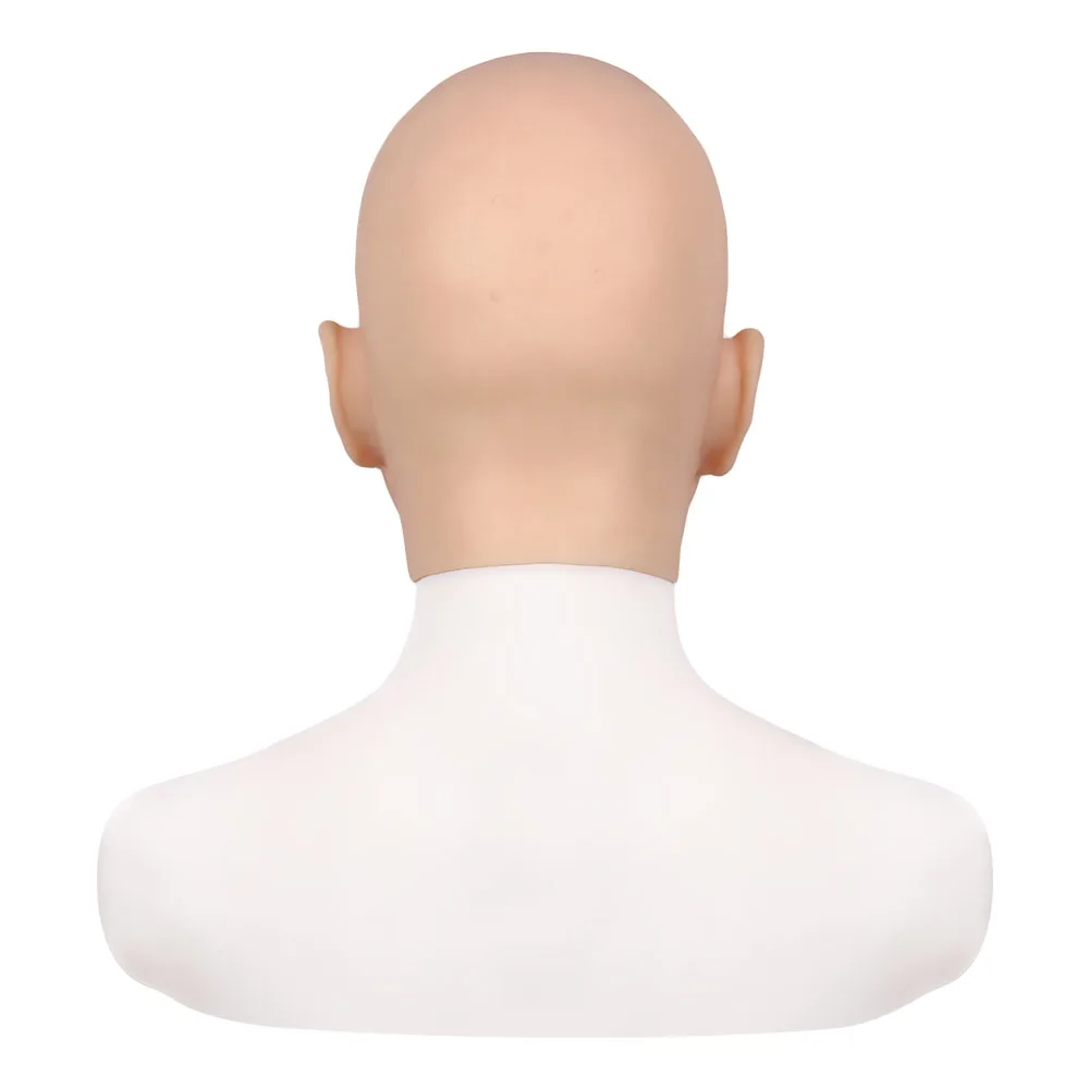 
Molezu OEM Manufacturer Female Lady Alice Realistic Silicone Full Head Mask for Crossdresser Transgender Private Party 