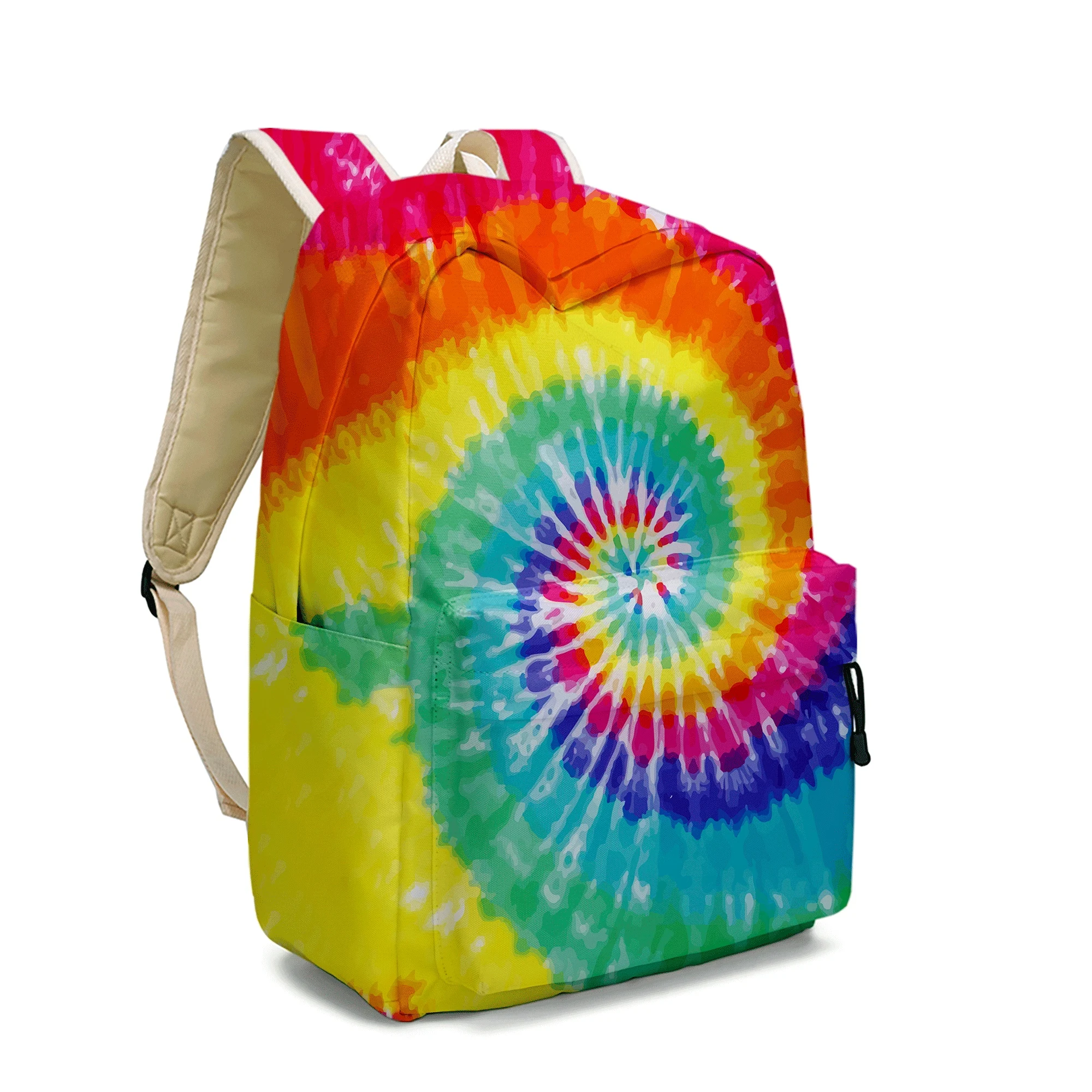 

Tie-dyed backpack boys and girl students children school tie dye bags, Customized color