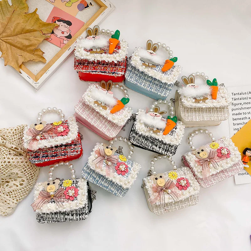 

Wholesale Trendy Mini Shoulder Purses Handbags For Women Hand Bags Kid Jelly Cartoon Small Handbag Cute Mini Crossbody Bag, 10 colors