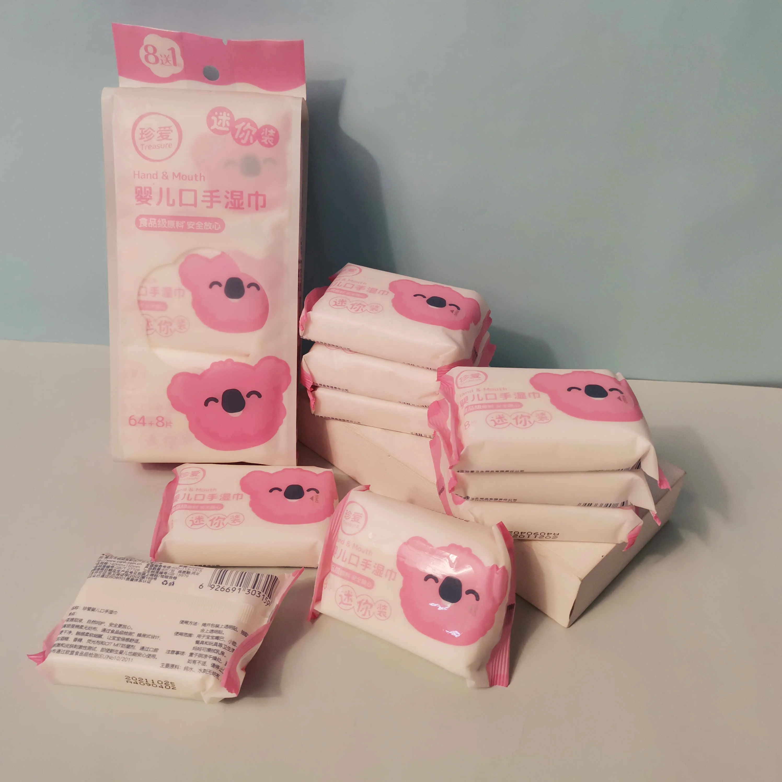 

High Quality Alcohol Free 72pcs Per Pack Cleaning Wet Wipes Unscented Baby Wet Wipes