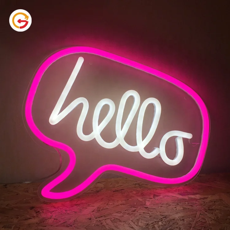 JAGUARSIGN Outlet Led Neon Sign Custom Plastic Neon Sign Store Shop Wall Decorative Restaurant Neon Light Outdoor