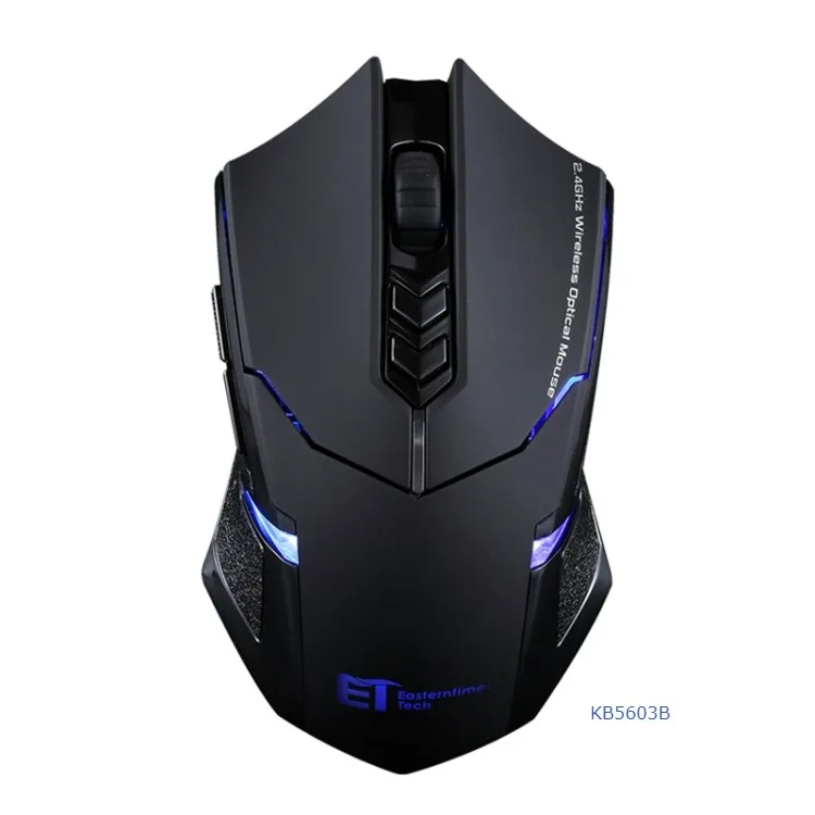 

Good feedback ET X-08 7-keys 2400DPI 2.4G Wireless Mute Colorful Backlight Gaming Mouse with USB Receiver