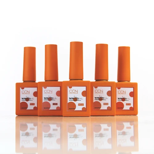 

WO READY TO SHIP factory orange color nail gel polish high quality uv gel nail polish set, Customised