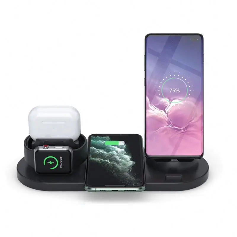 

Induction charger REKtw car phone charger, Black white pink